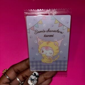 Sanrio Characters Sleep Time 2 Wafer Card [Rare Kuromi]